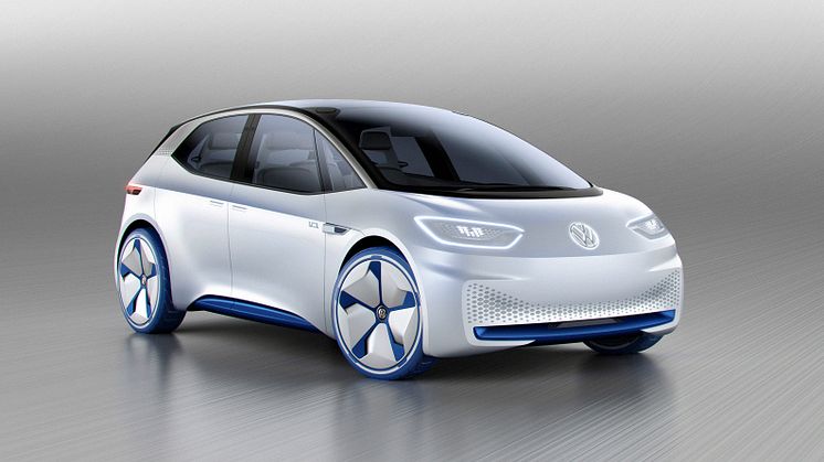 Eldrivna Volkswagen I.D. får en räckvidd på cirka 50 mil till priset av en dieseldriven Golf.
