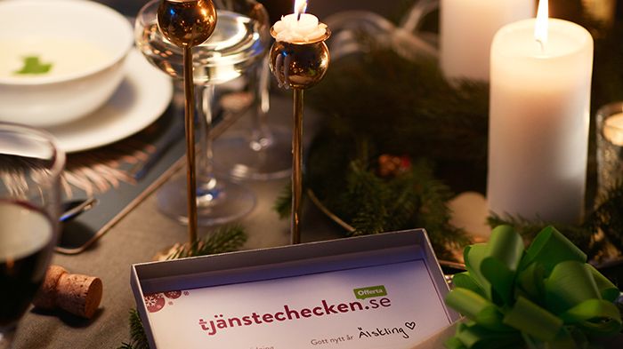 Offerta lanserar Tjänstechecken.se - Årets riktiga julklapp 