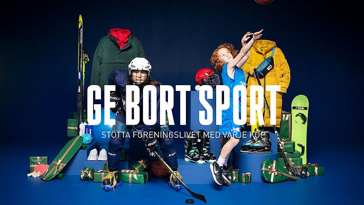 Intersports julkampanj har fokus på barnen och idrotten