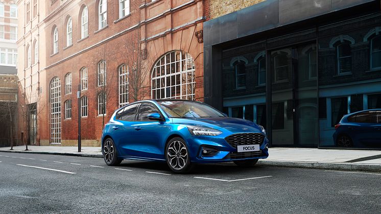 Nye Ford Focus EcoBoost hybrid med 17% lavere drivstofforbruk