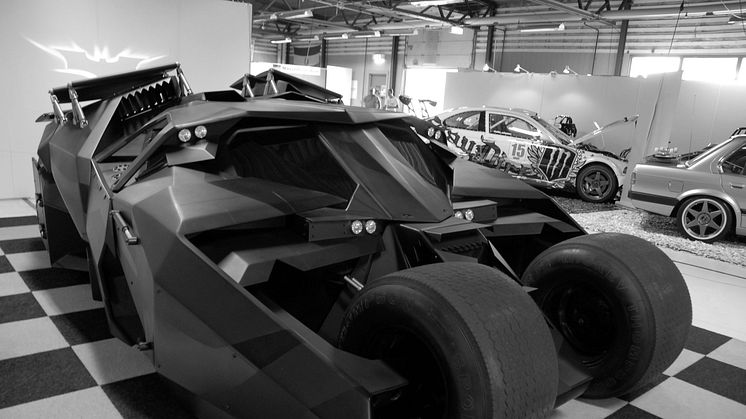 Batmobil, Mustangutställning och Verktygsbodens MGB - på Sportvagnsträffen 2014