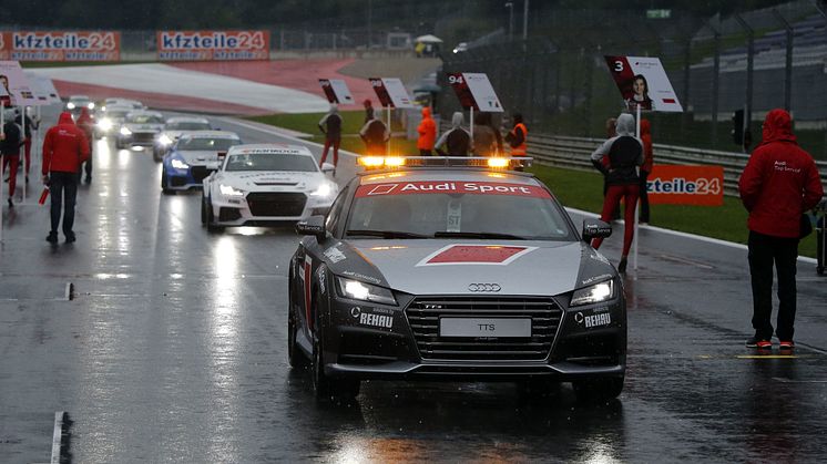 Audi Sport TT Cup Spielberg 2015 start race 2