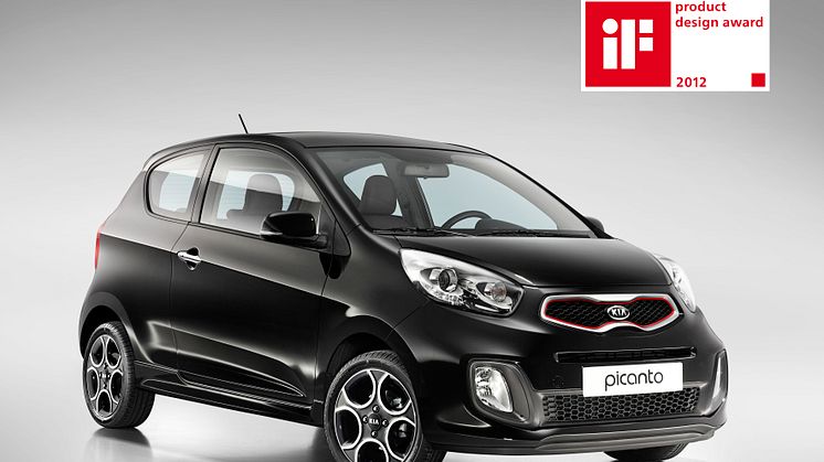 iF prestigefulla designpris till Kia Picanto