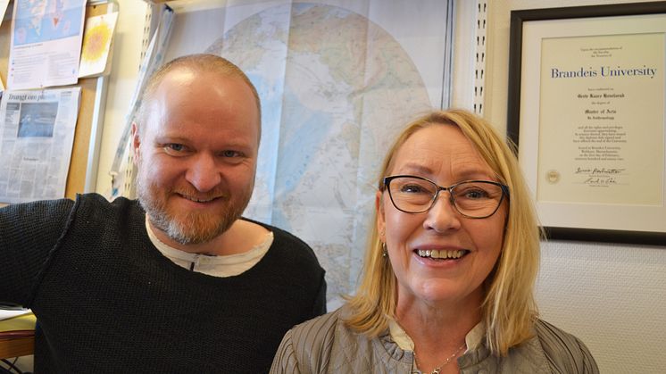 Brigt Dale og Grete Hovelsruds forskning havner på bordet til de arktiske utenriksministrene i mai. Foto: Thoralf Fagertun