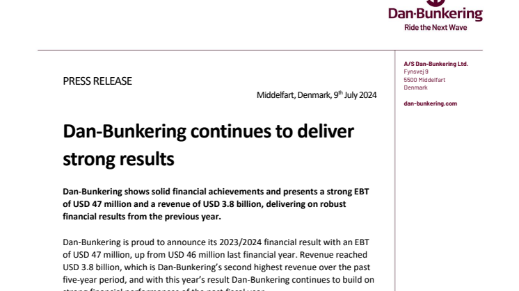 Dan-Bunkering pressrelease annual results 2024.pdf