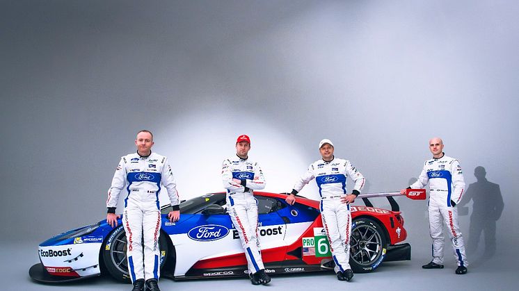 Bemutatkoztak a Ford GT pilótái