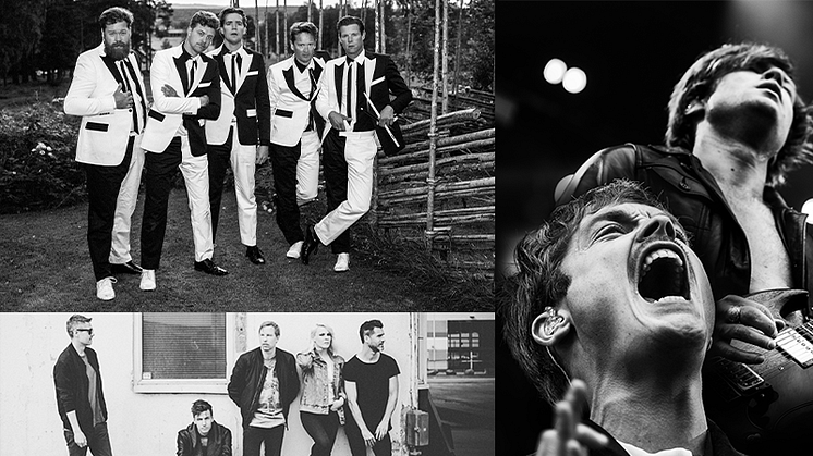 The Hives, Mando Diao, The Sounds i Dalhalla - EXTRA INSATT KONSERT!