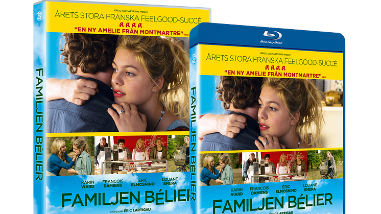 Dags för lite extra värme när den franska feelgood-succén FAMILJEN BÉLIER släpps på DVD, Blu-ray och VoD den 27 juli!