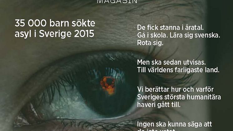 Ordfront Magasin nr 3-2021. Tema "Den onödiga flyktingkrisen".