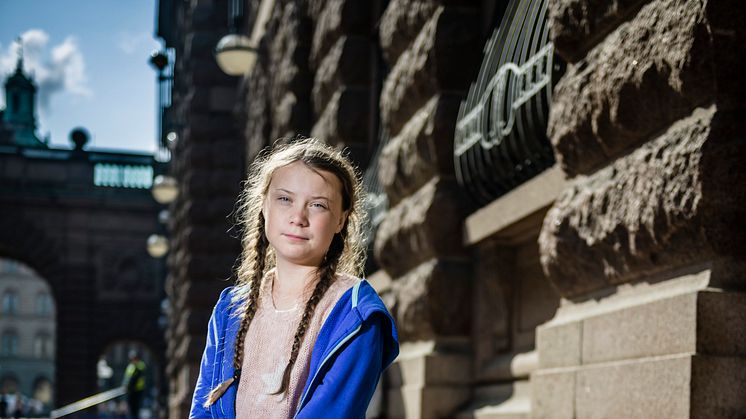 Greta Thunberg. Foto: Marc Femenia