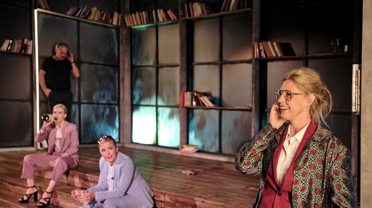 Jörgen Düberg, Sandra Redlaff, Cecilia Borssén och Sanna Krepper. Foto: Micke Sandström.