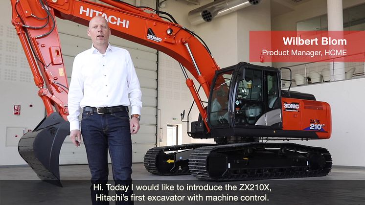 Hitachi lanserar egen maskinstyrning - ZX210X-6
