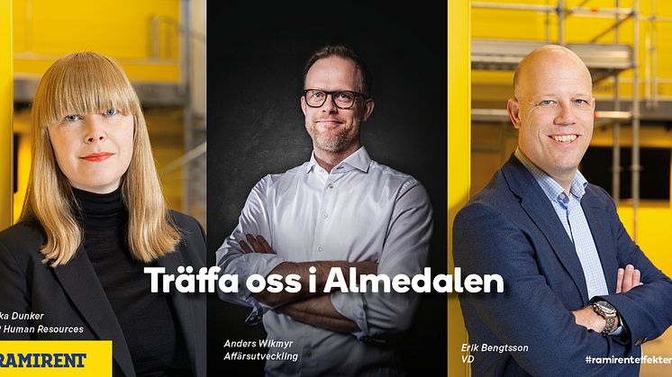 Ramirent i Almedalen: Varför är det så dyrt att bygga i Sverige?