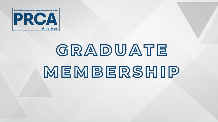 PRCA Americas launches Graduate Membership