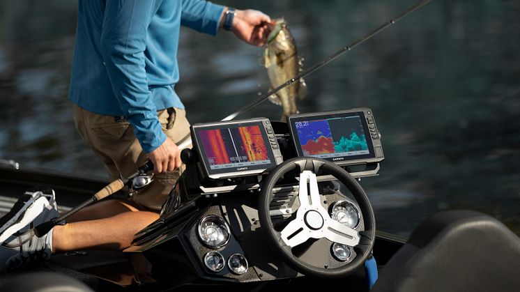 Brug mindre tid på at lede og mere tid på at fiske med Garmins nye GT56/36 transducere