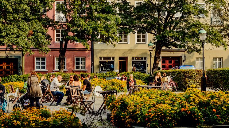 Parkeringsplatser på Davidshallstorg blir sommartorg