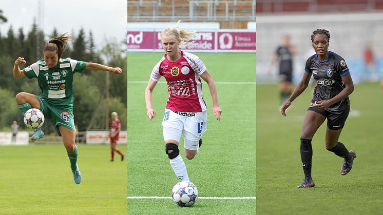 Bajramovic, Ijeh och Thörnkvist nominerade för månadens spelare i Elitettan