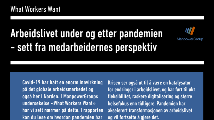Rapport What Workes Want