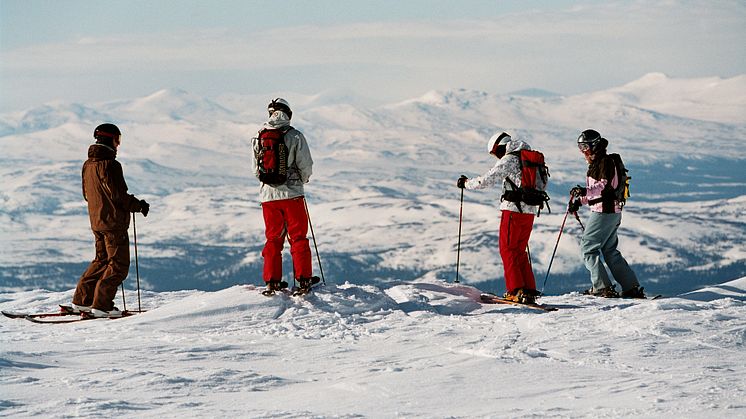 Trots finanskrisen tryck på fjällresor i oktober