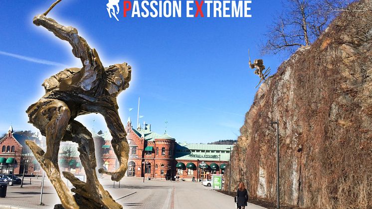 Skulpturen Passion Extreme invigs i Borås 16 maj