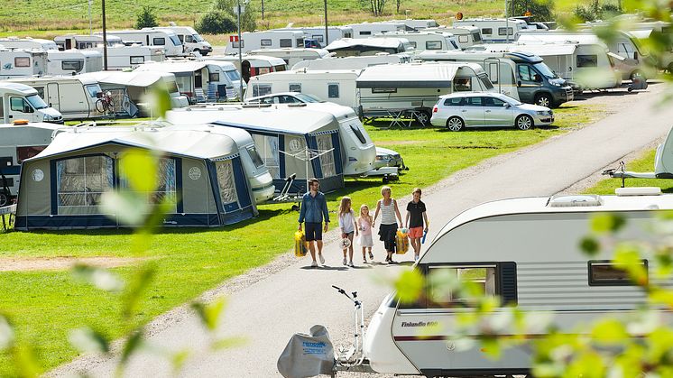 Gekåsbyns camping. Foto, Jesper Petersson