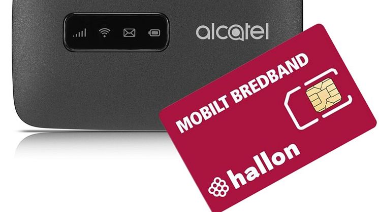 Portabel uppkoppling med Alcatel Link Zone MW40 och Hallon 20 GB