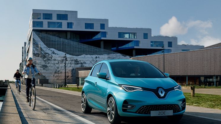 ​Nya Renault ZOE kommer i ny prisvärd version; ZOE-Go