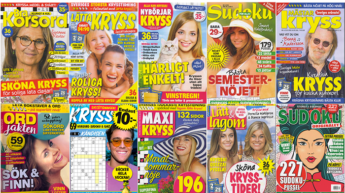 Aller media avyttrar korsordstitlarna i print till Keesing Media Group