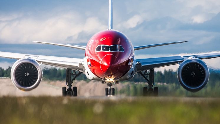 Norwegian modtager pris for Favorite Budget Airline ved amerikanske Trazee Awards 