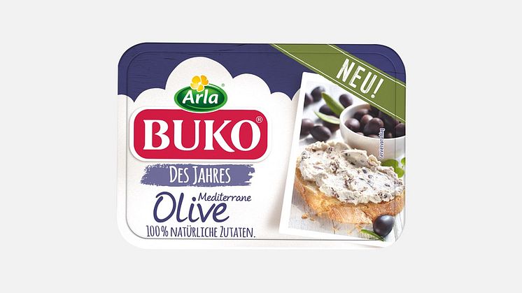 Arla Buko des Jahres Mediterrane Olive