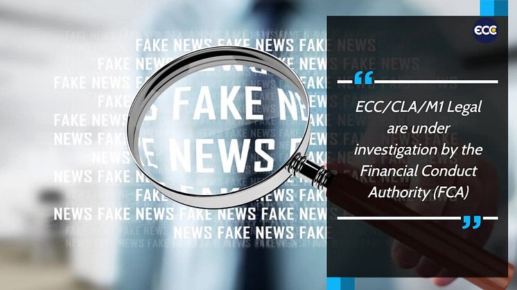 Clarification on false accusations against ECC by fraudulent 'competitors'