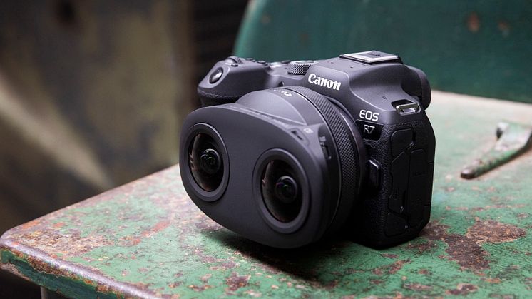 Canon lanserer nytt EOS VR System-objektiv – RF-S 3.9mm F3.5 STM DUAL FISHEYE – for produksjon av engasjerende innhold av høy kvalitet