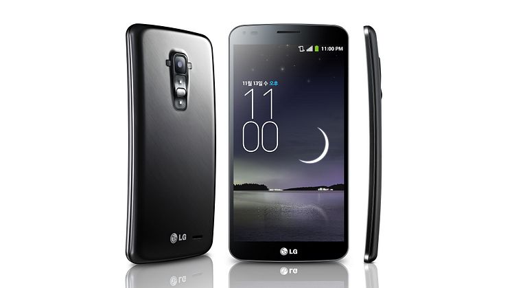 LG G FLEX – VÄRLDENS FÖRSTA BÖJDA SMARTPHONE MED SJÄLVLÄKANDE BAKSTYCKE