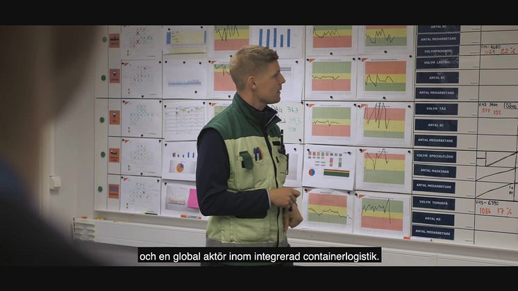 Kortfilm- APM Terminals i Göteborg – en global aktör inom integrerad containerlogistik.
