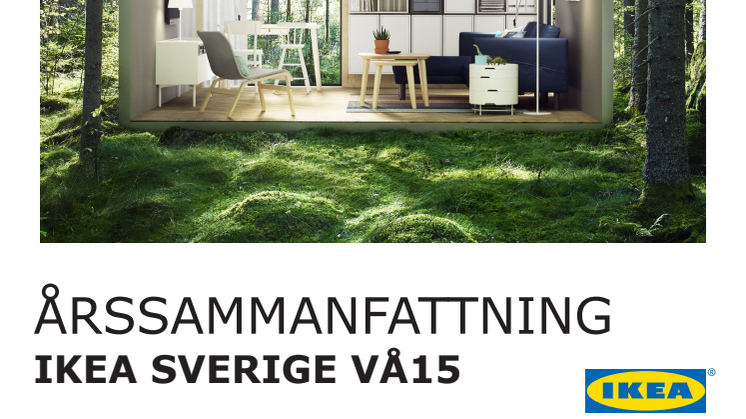 IKEA Sverige årssammanfattning 2015