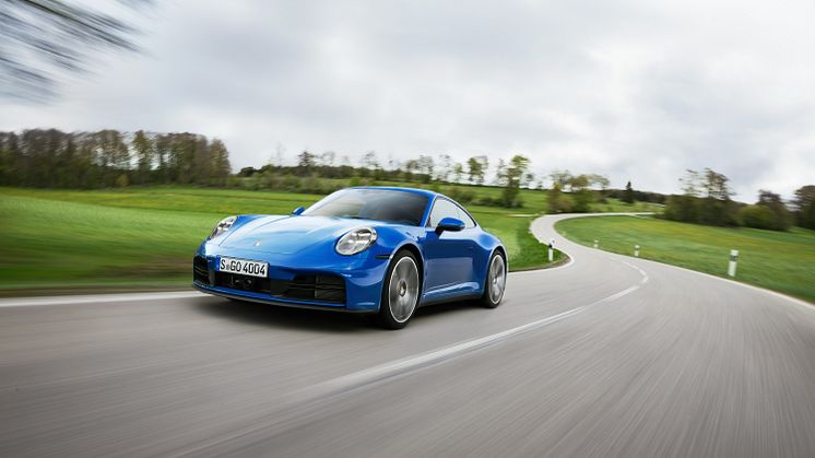 Porsche presenterar nya 911 Carrera och 911 Carrera GTS