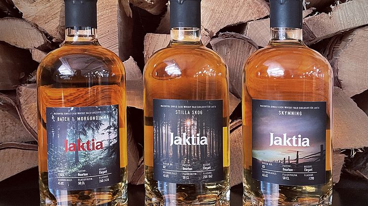 Nu kommer den tredje och sista samlarutgåvan av Jaktias whiskytrilogi. Jaktia lanserar Skymning i samarbete med Mackmyra.