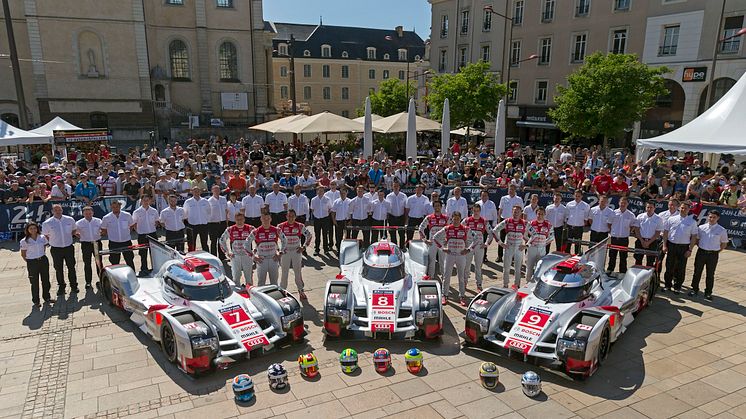 Audi er officielt klar til Le Mans – gik gennem den tekniske kontrol