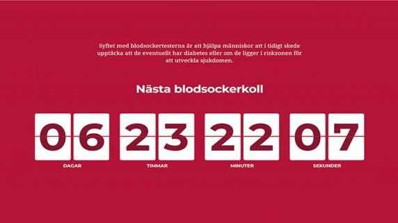 Testa ditt blodsocker gratis