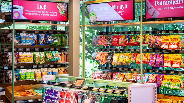 Visual Art står för det digitala i Reitan Convenience Sveriges framtidssatsning Pressbyrån PBX