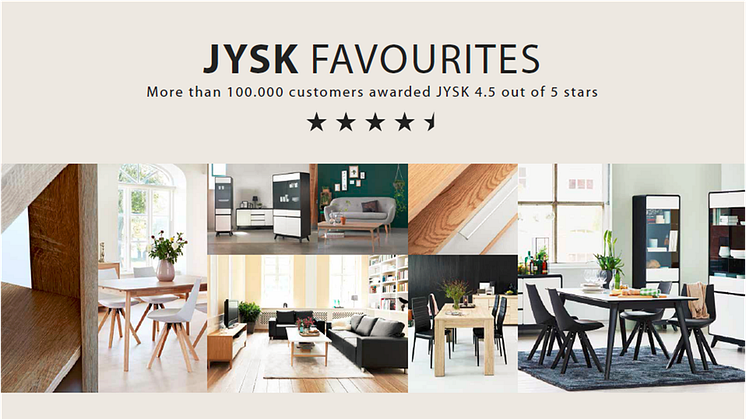 Star-studded campaign gives the word to JYSK customers