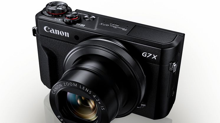 En ny kraftpakke ser dagens lys: Canon PowerShot G7 X Mark II med DIGIC 7-prosessor