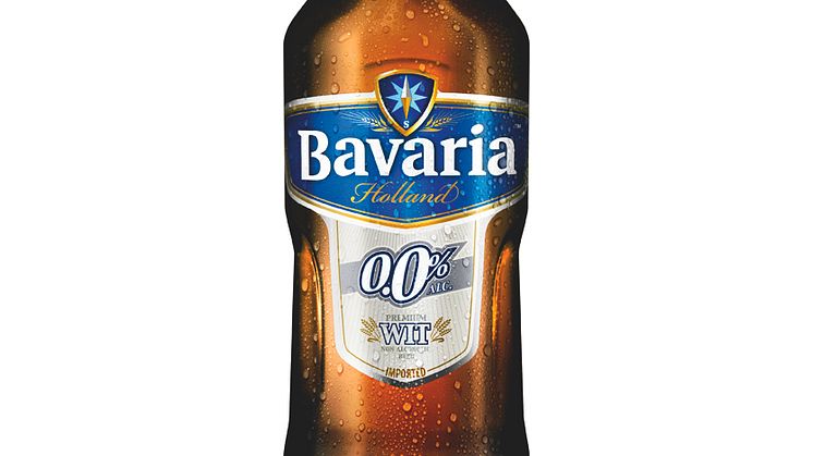 Bavaria Wit 0,0 % - Alkoholfri veteöl från Bavaria lanseras på Systembolaget 16 maj
