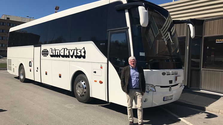 Entreprenören Johan Ekman förvärvar det anrika bussbolaget Lindkvist Buss