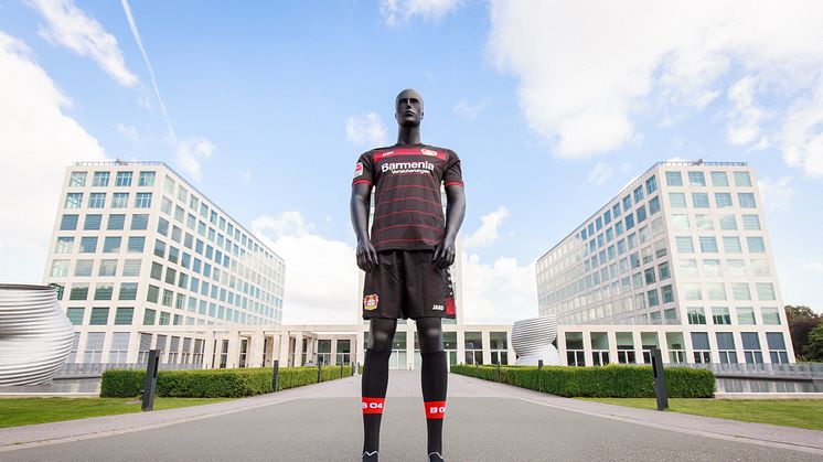 Das offizielle Trikot der Werkself Bayer 04 (Foto: Kristina Malis)