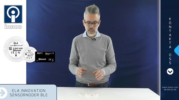 ELA Innovation Sensornoder för Bluetooth