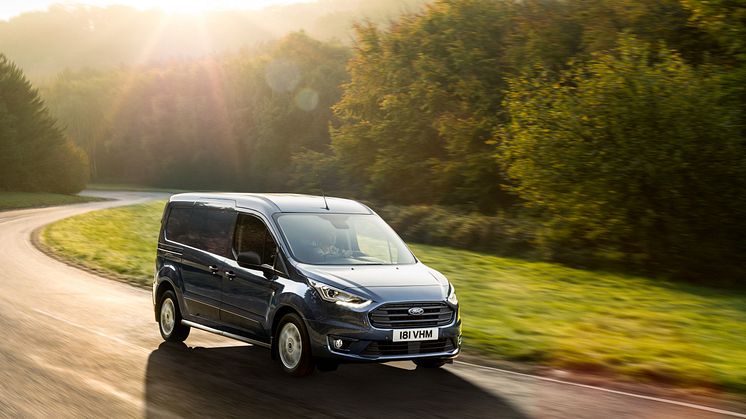 Nye Ford Transit Connect med kraftig redusert drivstofforbruk