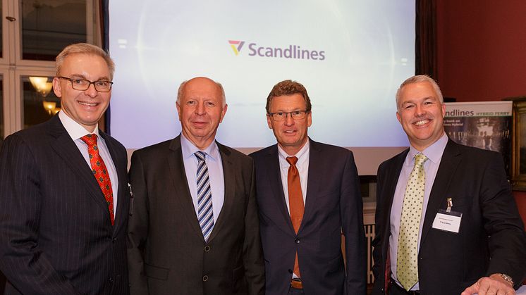 Scandlines begrüßt hochrangige Gäste aus Politik, Wirtschaft und Medien beim Neujahrsempfang 