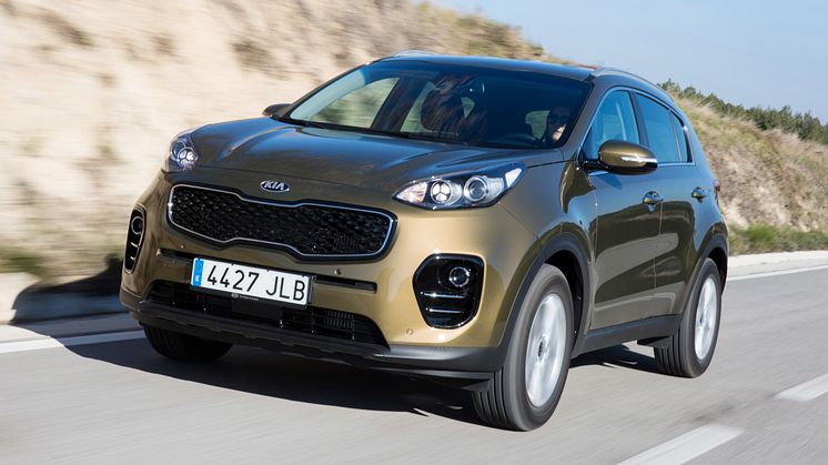 Den nye KIA Sportage lanceres i Danmark til maj