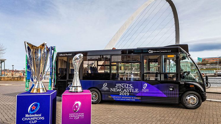 Go North East named official transport partner for Newcastle Falcons as rugby fever hits region